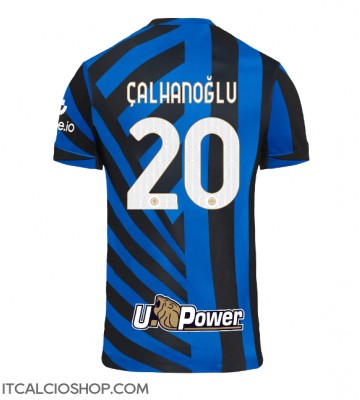 Inter Milan Hakan Calhanoglu #20 Prima Maglia 2024-25 Manica Corta